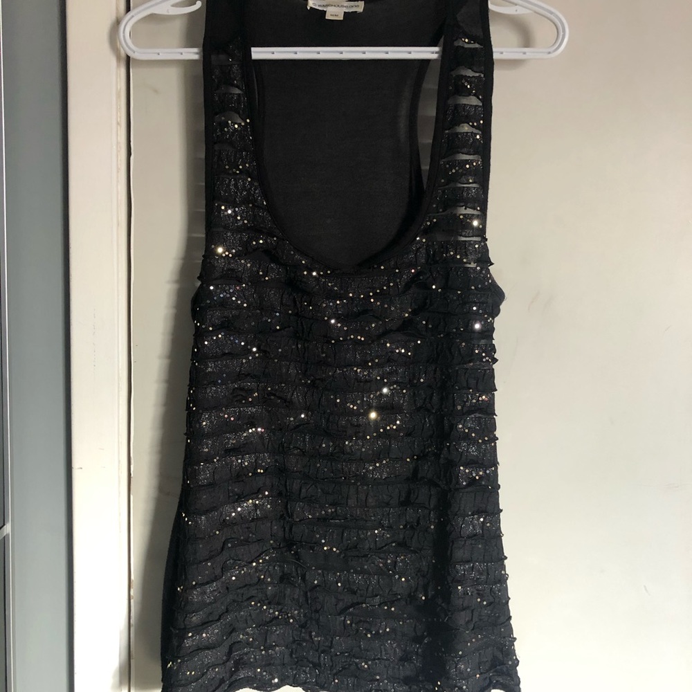 Sparkling tank top